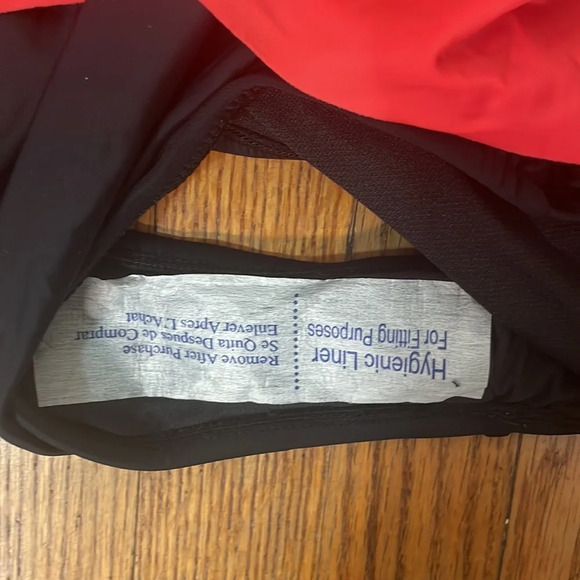 Swim Solutions Coral High Neck Tummy Control One Piece Swimsuit 16 NWT - Picture 6 of 8